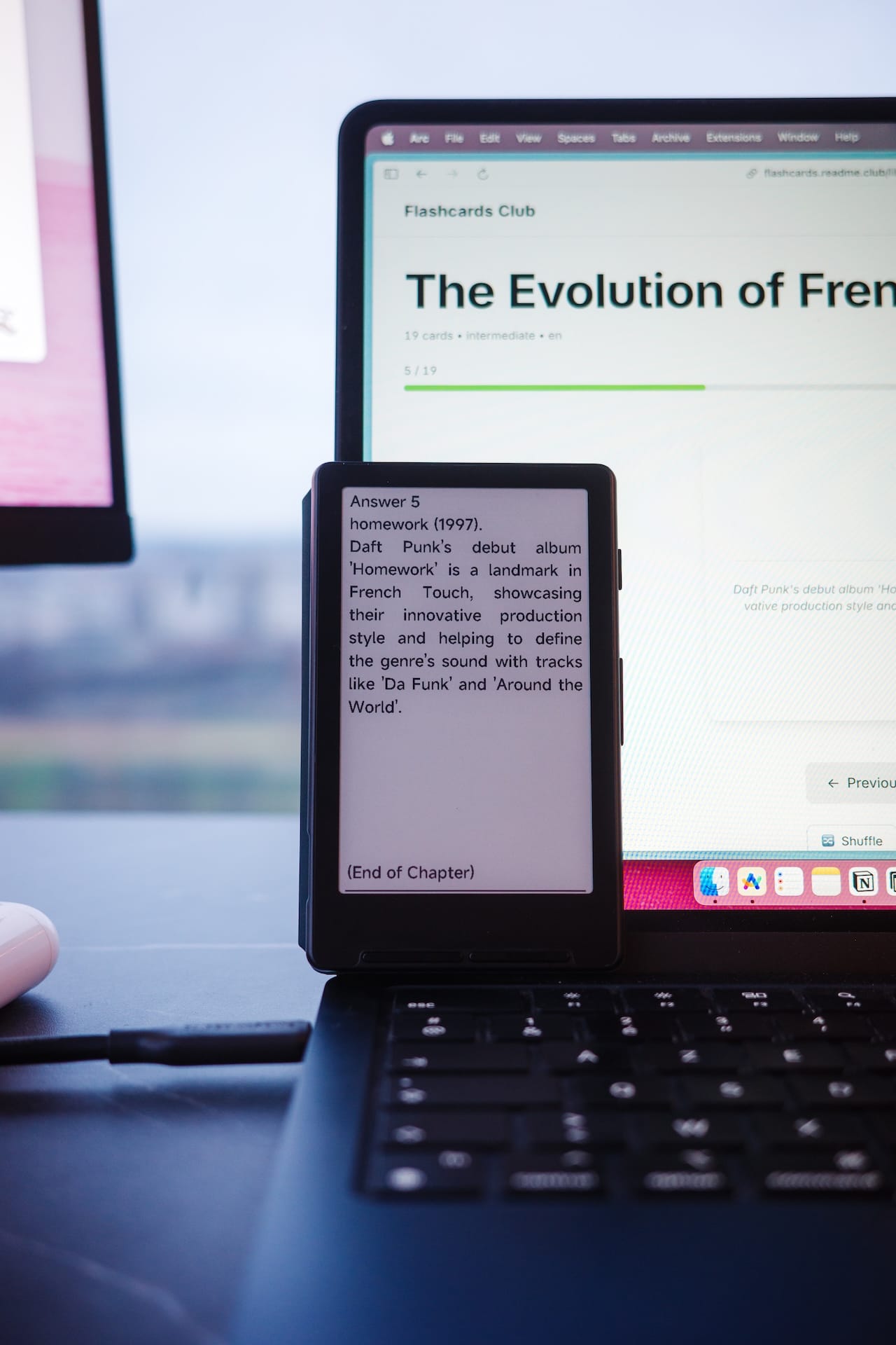 Flashcards Club : transformer sa liseuse en machine à apprendre